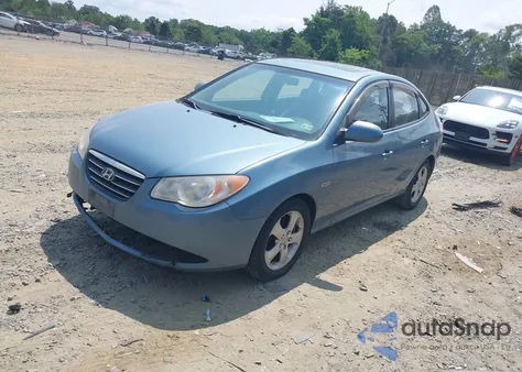 2007 Hyundai Elantra Gls/Limited/Se from USA, damaged, VIN KMHDU46D27U224733
